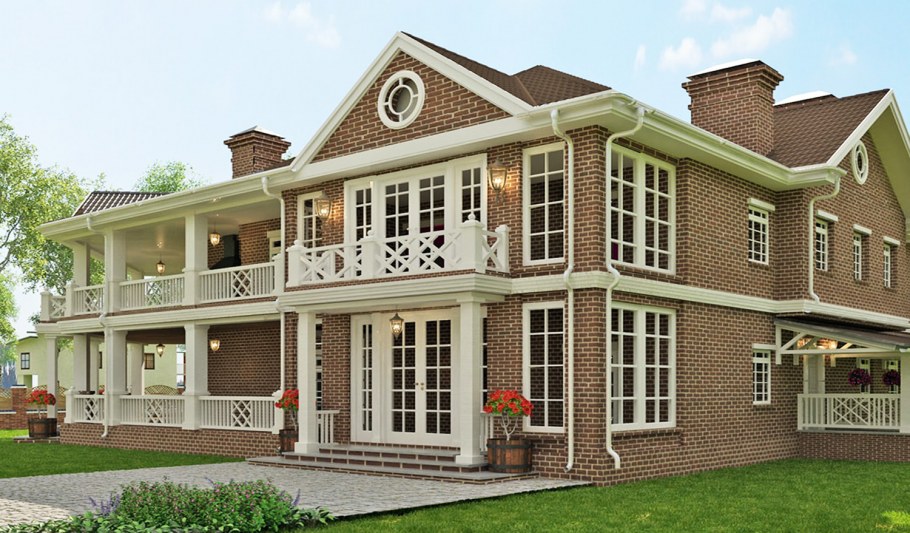 Коттедж в английском стиле