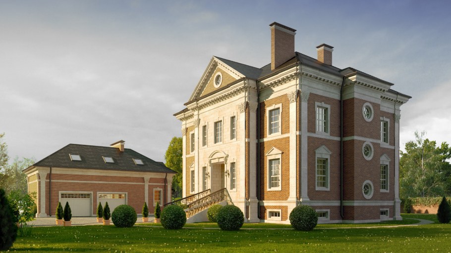 Неоклассический особняк Голландия