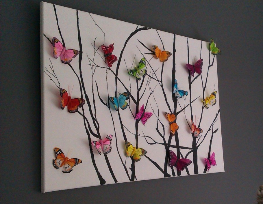 Панно из подручных материалов