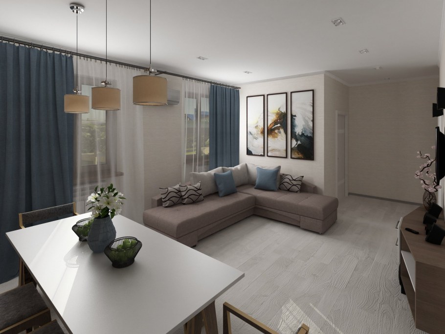 Кухня с гостинной 15кв м интерьер планировка