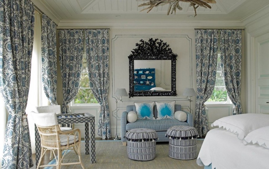 Средиземноморский стиль в интерьере спальни