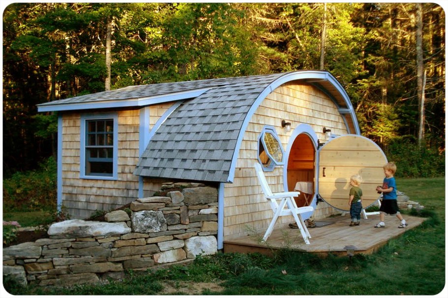 Необычные дачные домики