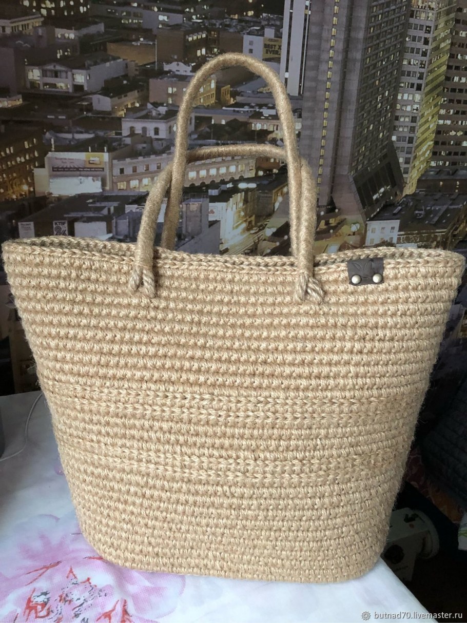 Корзинки из джута