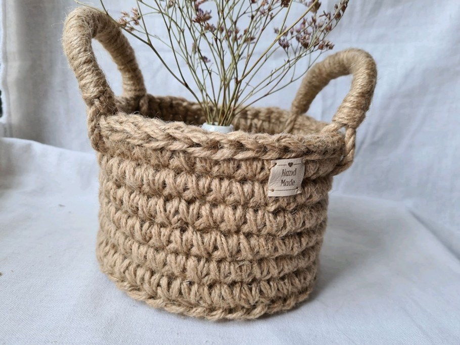 Корзина из джута икеа