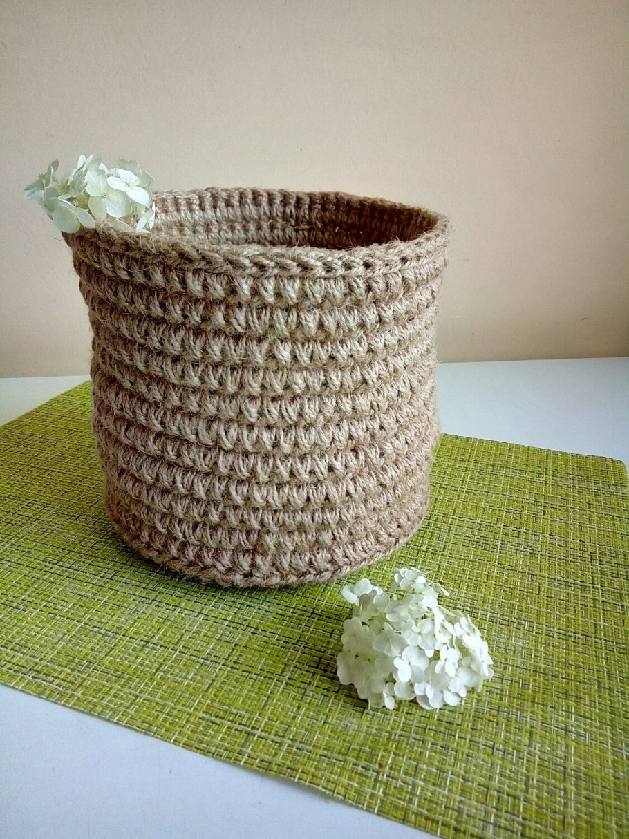 Корзина из джута икеа