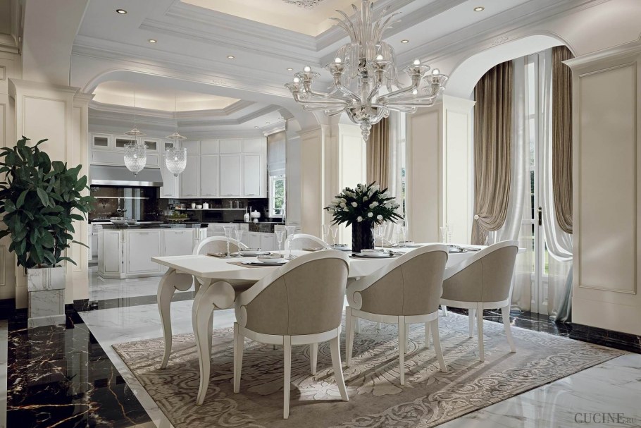 Кухня арт деко Неоклассика