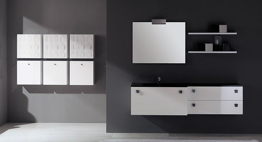 Мебель для ванной комнаты в стиле Минимализм
