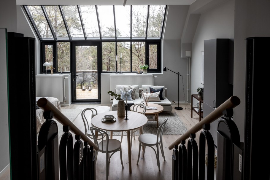 Вид из круглого окна