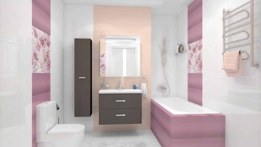 Плитка Cersanit Miracle сиреневый