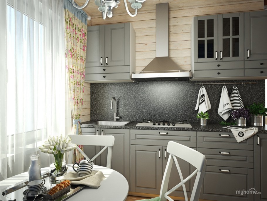 Скандинавский стиль в интерьере барнхаус