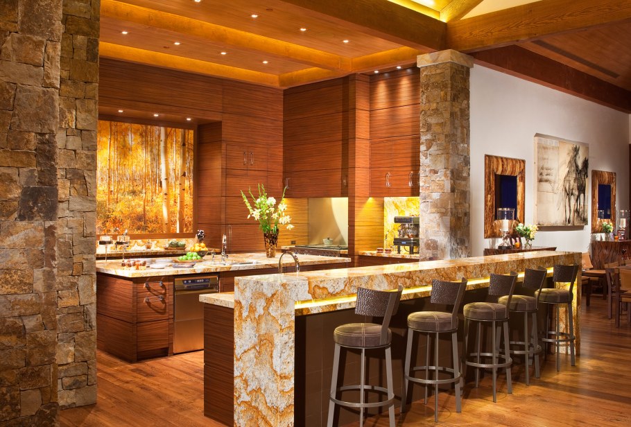 Кухня этно Восточный интерьер