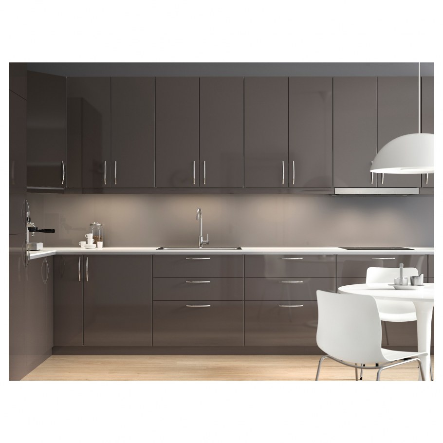 Кухня икеа Рингульт серый