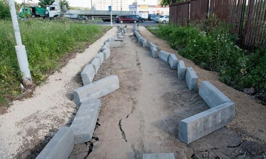 Шифер плоский полоса для грядок 1750х240х8 мм