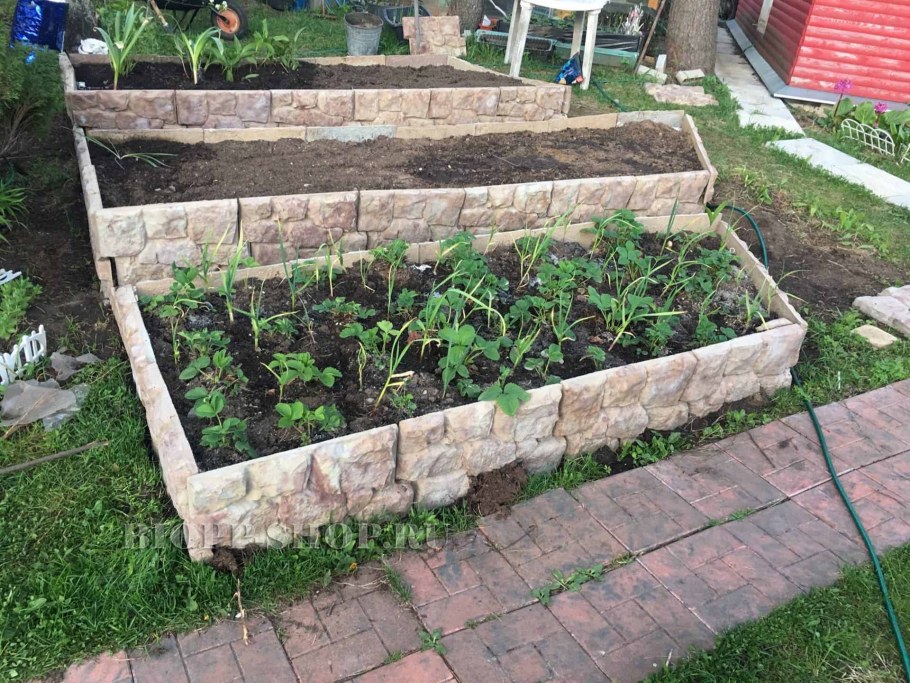 Забор Еврокирпич