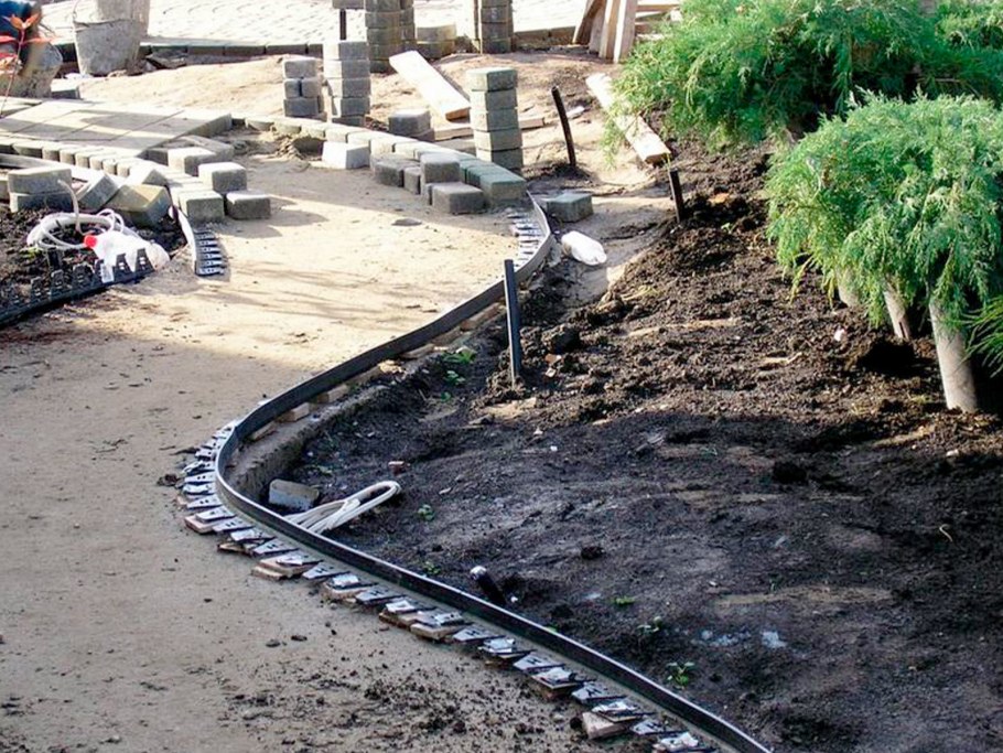 Ограждение "финская грядка"