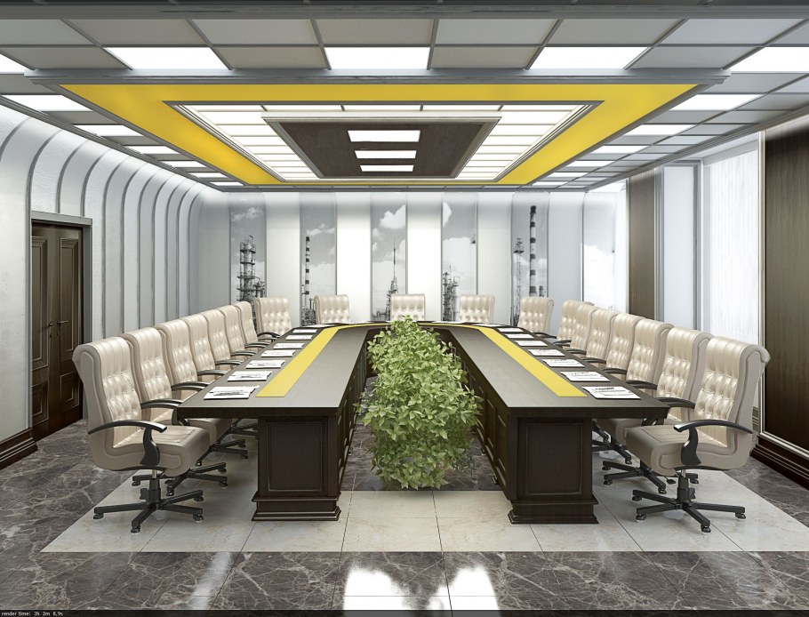 Интерьер зала заседаний