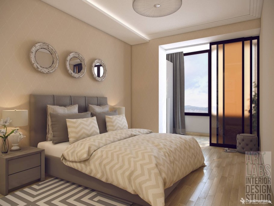 Цветовая гамма для солнечной спальни