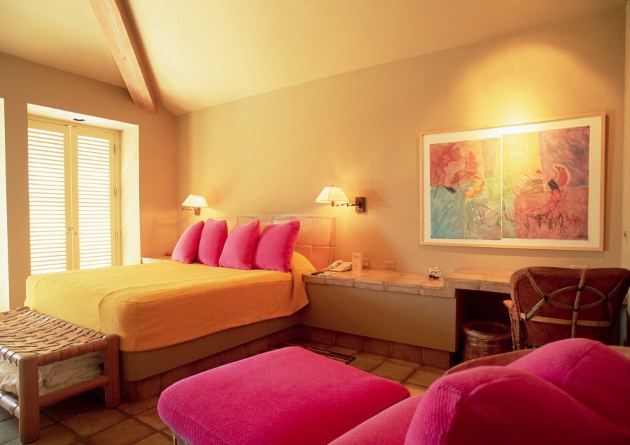 Интерьер в желтых тонах