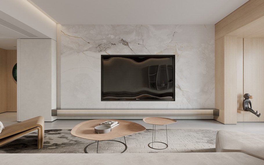 Телестена в современном стиле