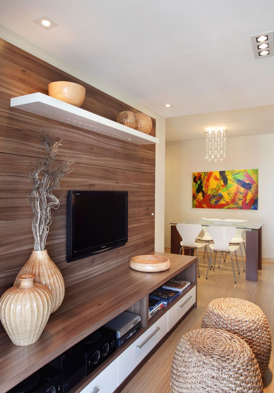 Телевизор в интерьере Минимализм