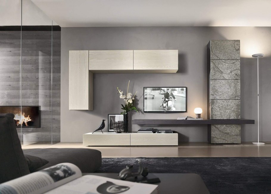 Декор за телевизором