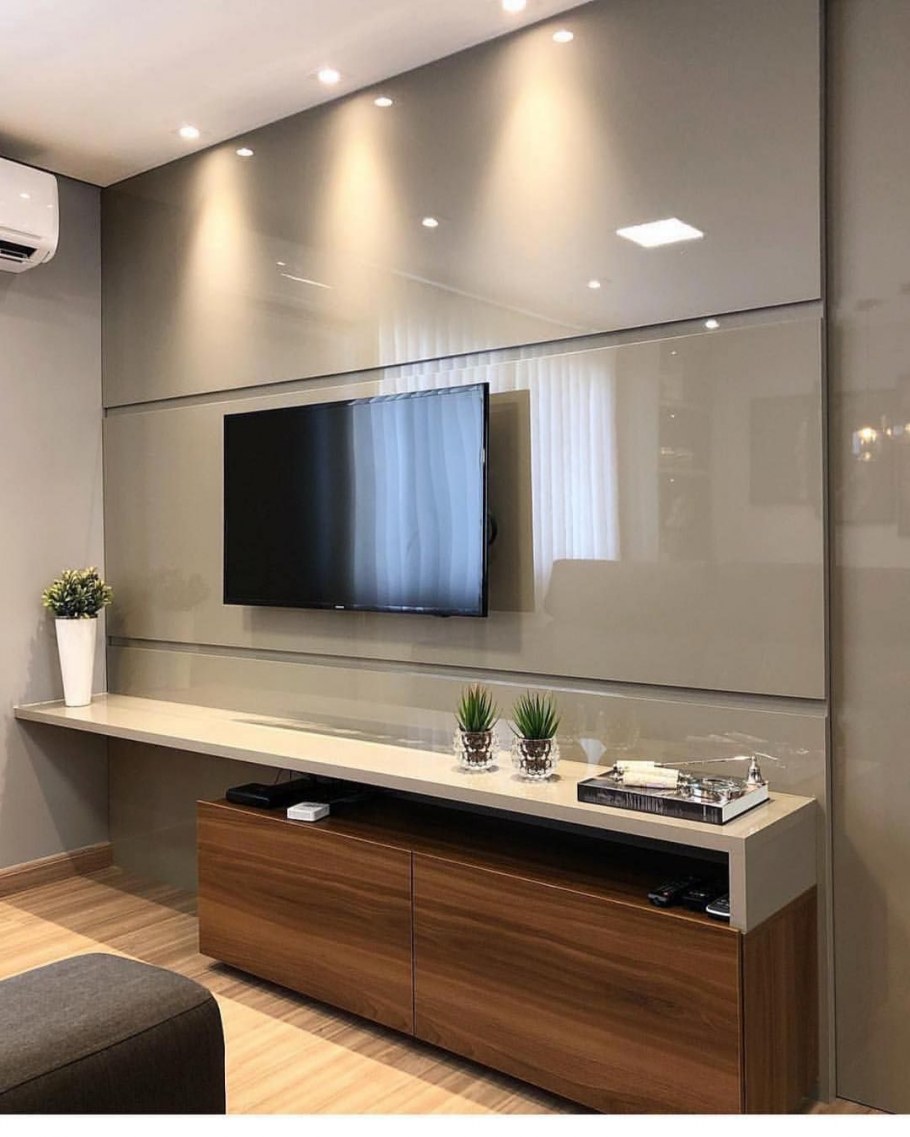 Телестена в интерьере