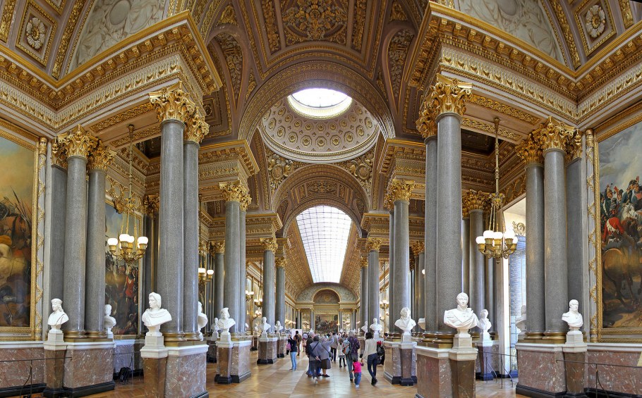 Зал войны и мира в Версальском Дворце