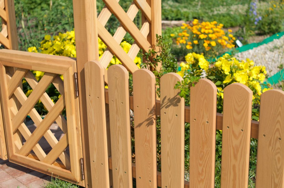 Ограждение для клумбы