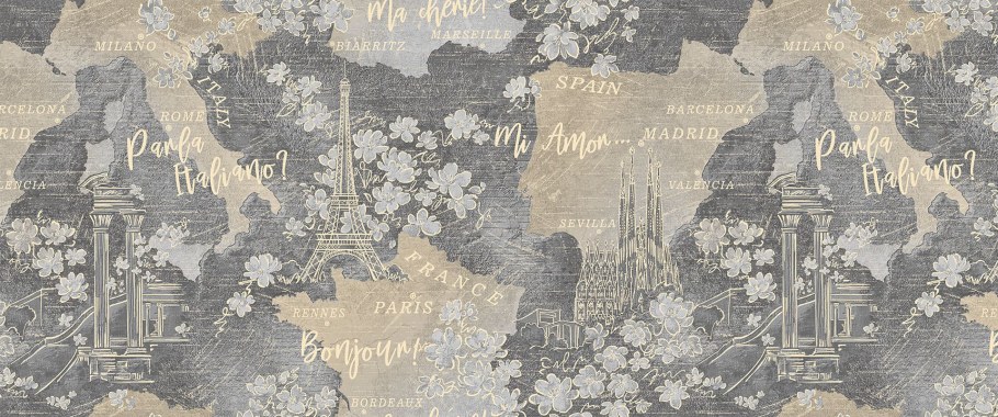 Обои Victoria Stenova 888908 Bonjour