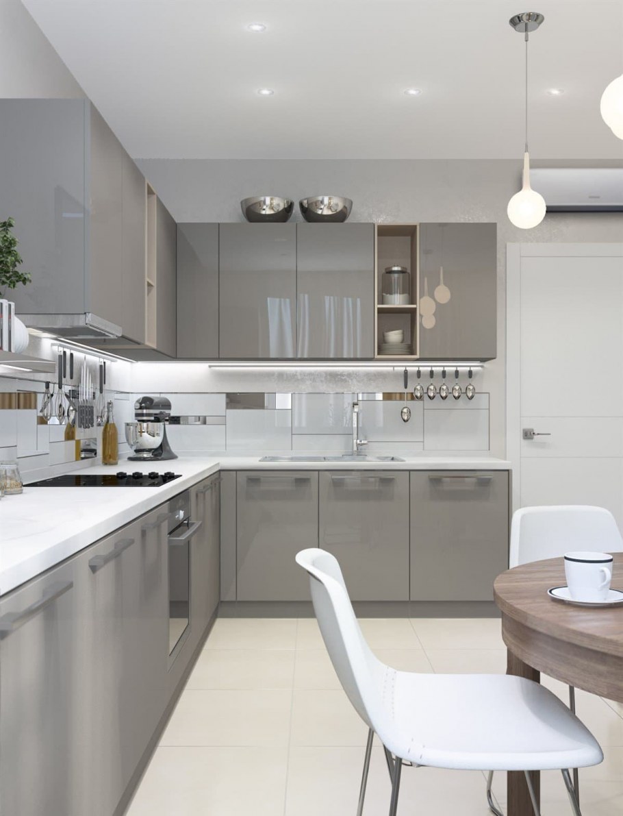 Современный интерьер кухни