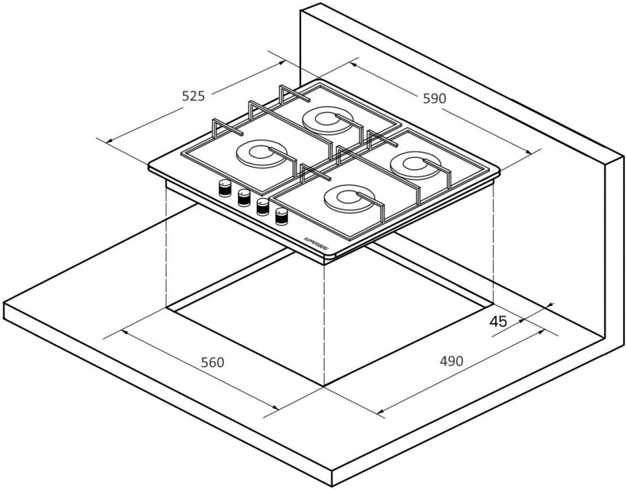 Духовой шкаф Smeg sf6922xpze1