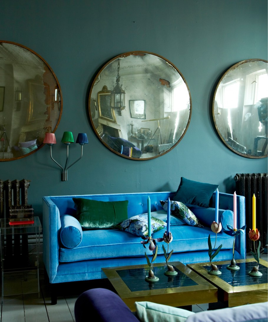 Настенное зеркало Velodrome круглое IMR-214191