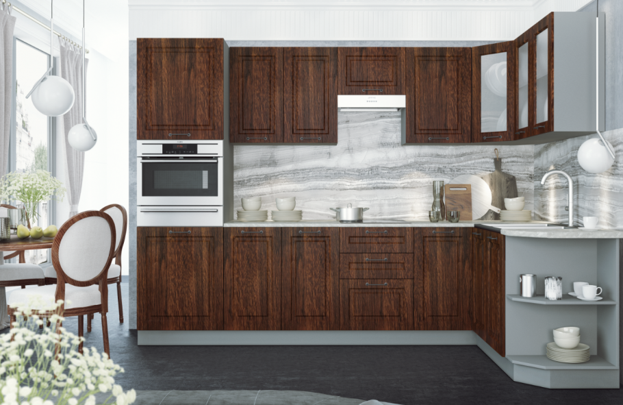 Кухня капри липа пепел ДСВ