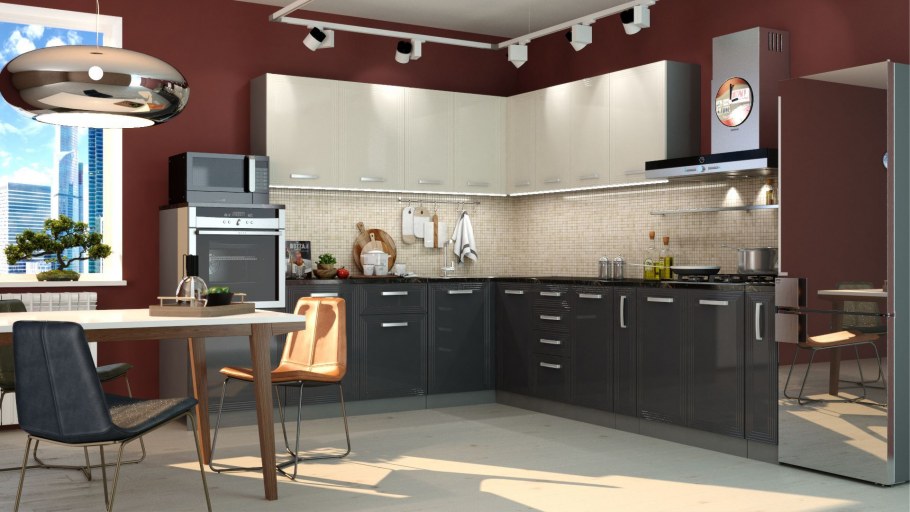 Кухня Селена Караваджо угловая