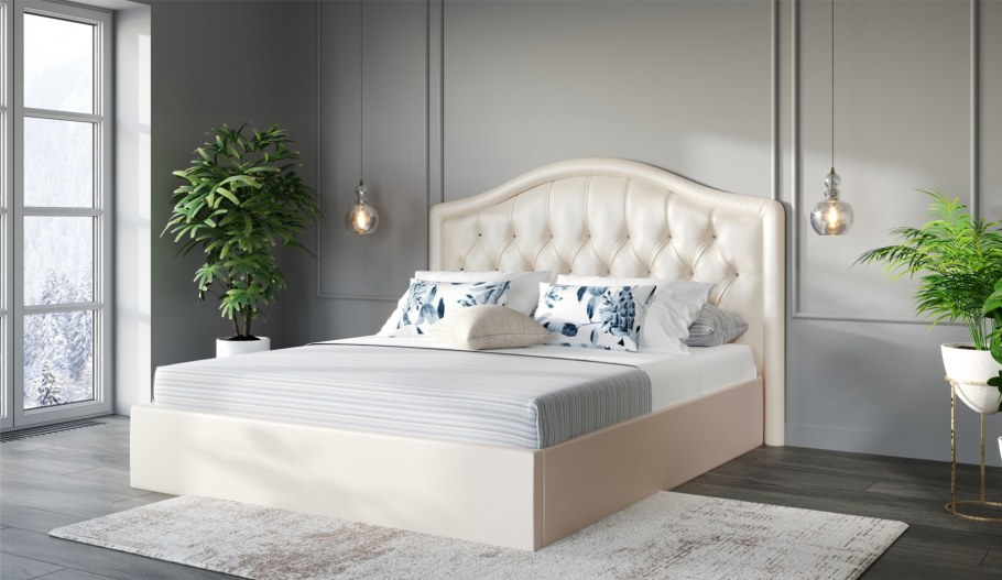 Детские кровати с фигурным изголовьем