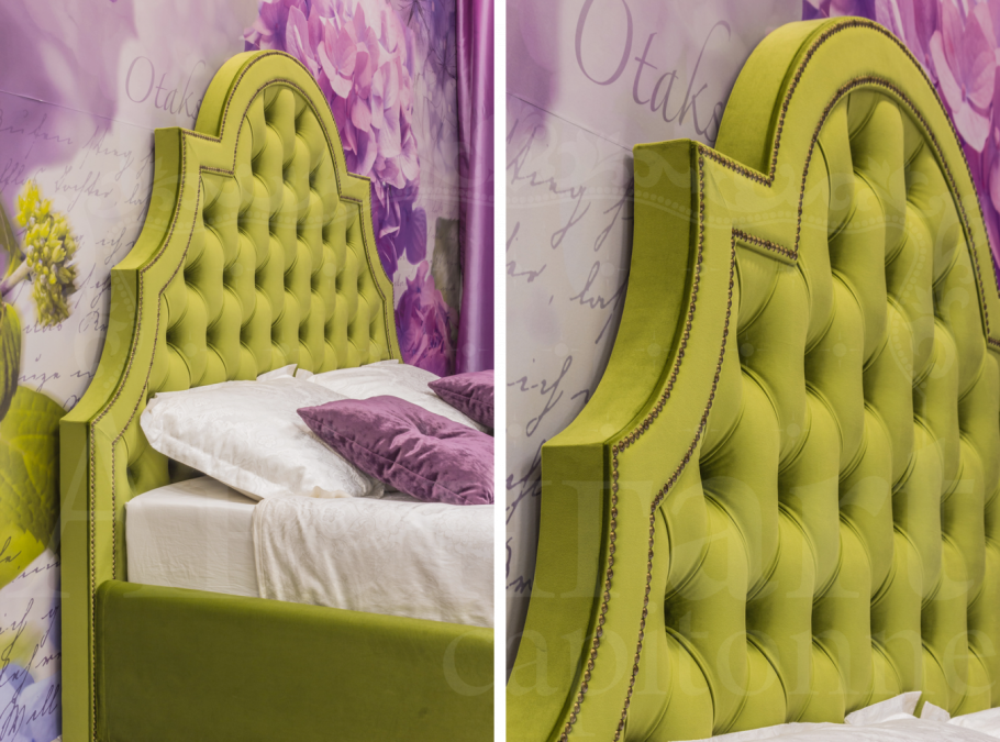 Кровать Trasimeno 160х200 серого цвета