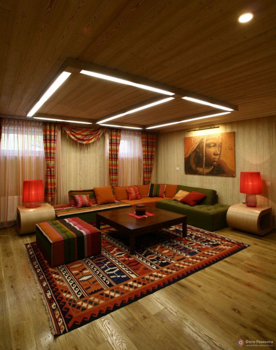 Отделка комнаты отдыха в офисе