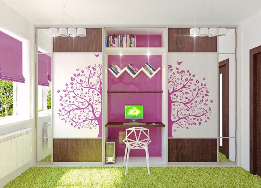 Дуб Кронберг шкаф купе