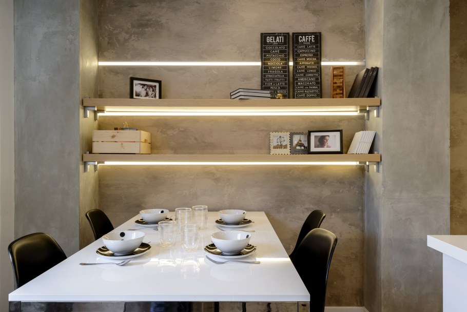 Декоративная штукатурка в спальне