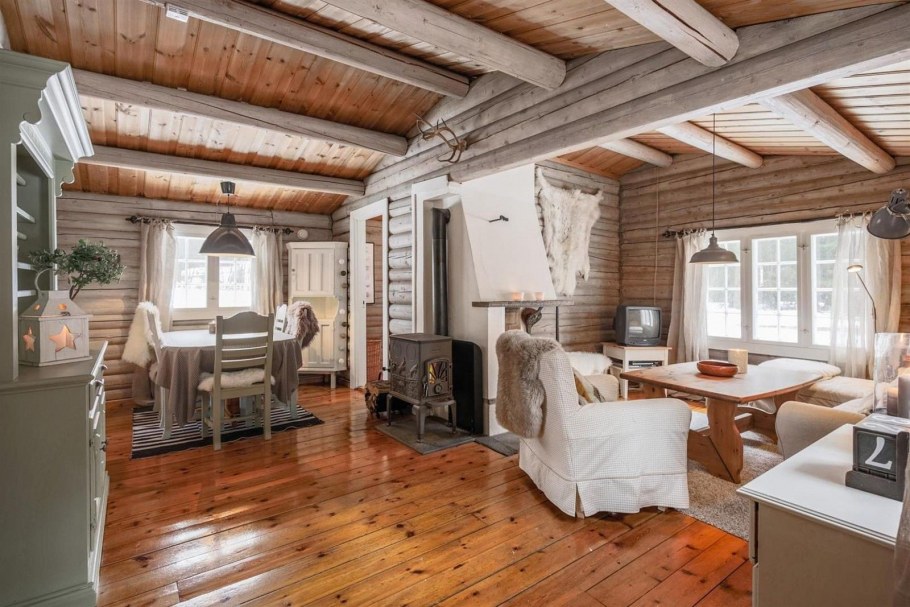 Спальня в норвежском стиле