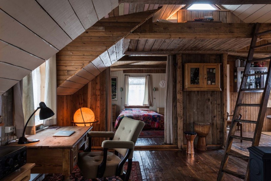 Интерьеры норвежских домов из лафета