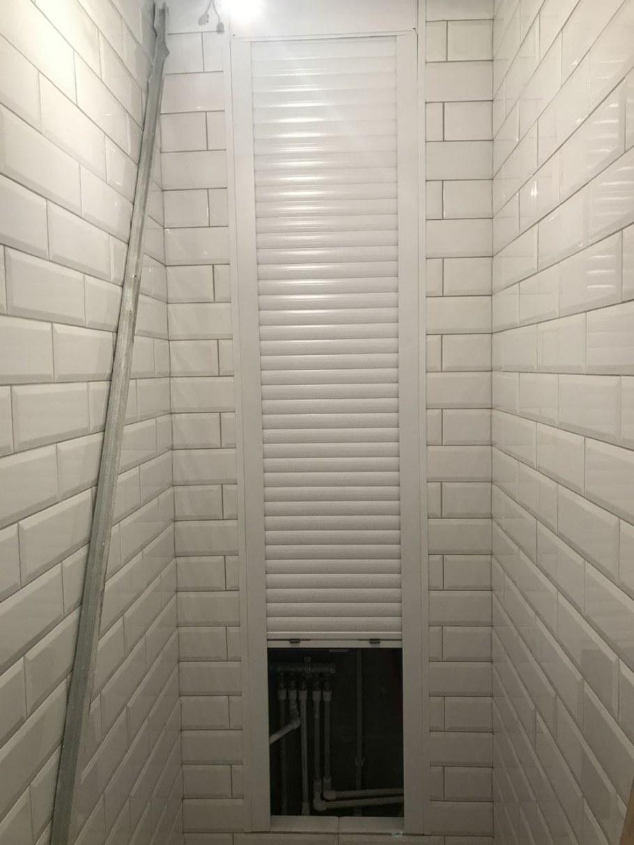 Рольставни Алютех в санузел