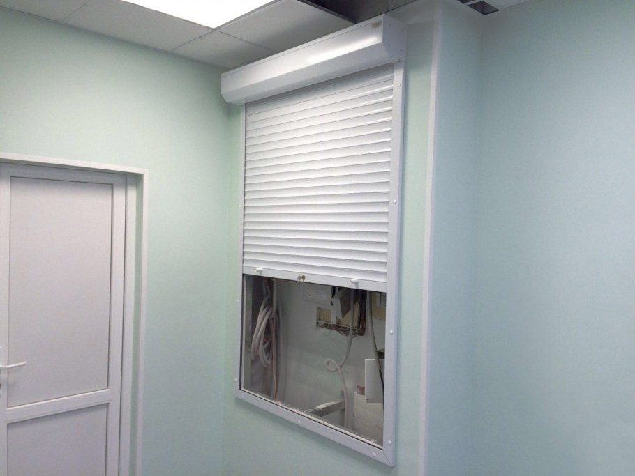 Профиль для рольставней в туалете