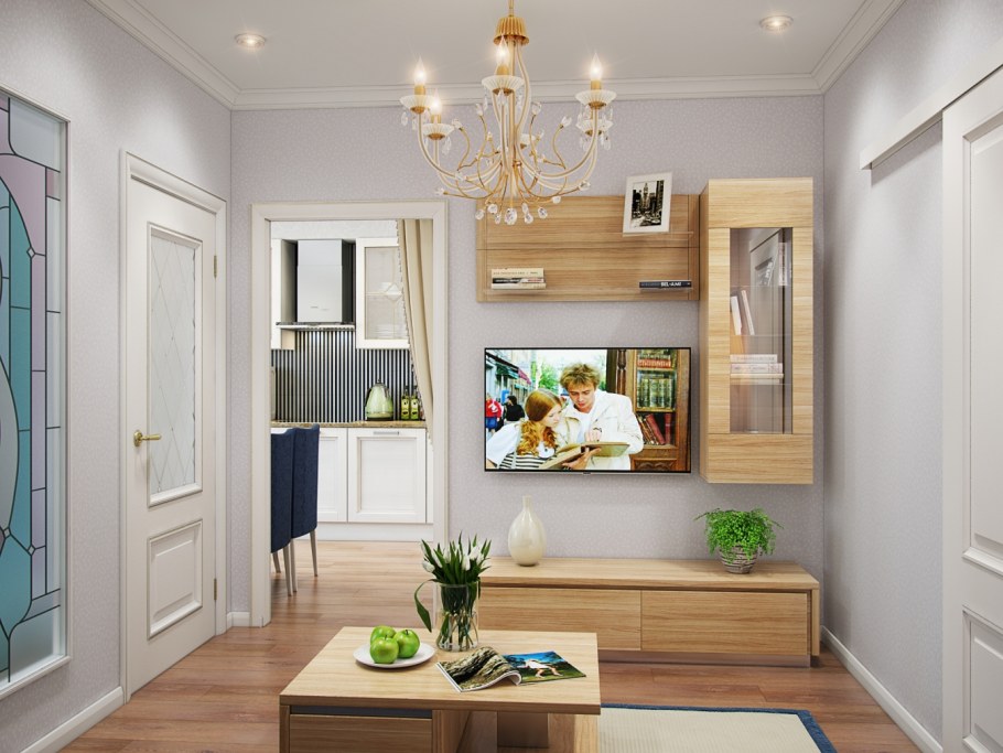 Малогабаритная гостиная