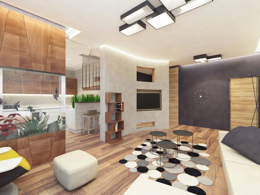 Малогабаритная квартира в стиле Минимализм