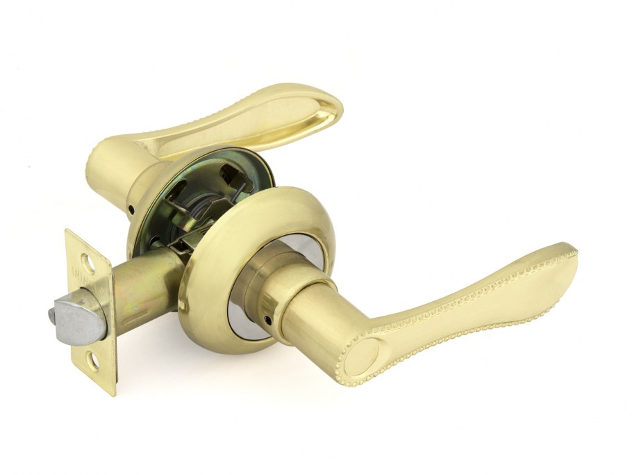 Ручка-защелка 3903-PB-BK золото