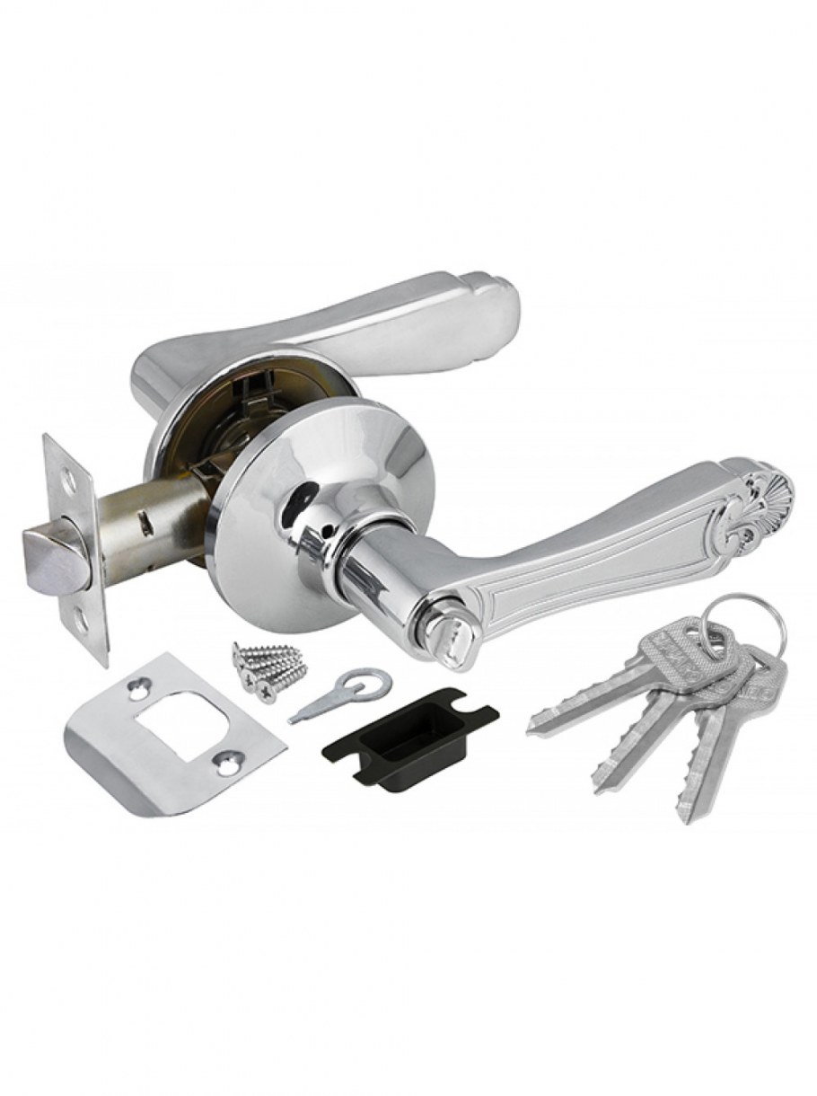 Ручка защелка 6033 SB-B (фик.) Мат. Золото