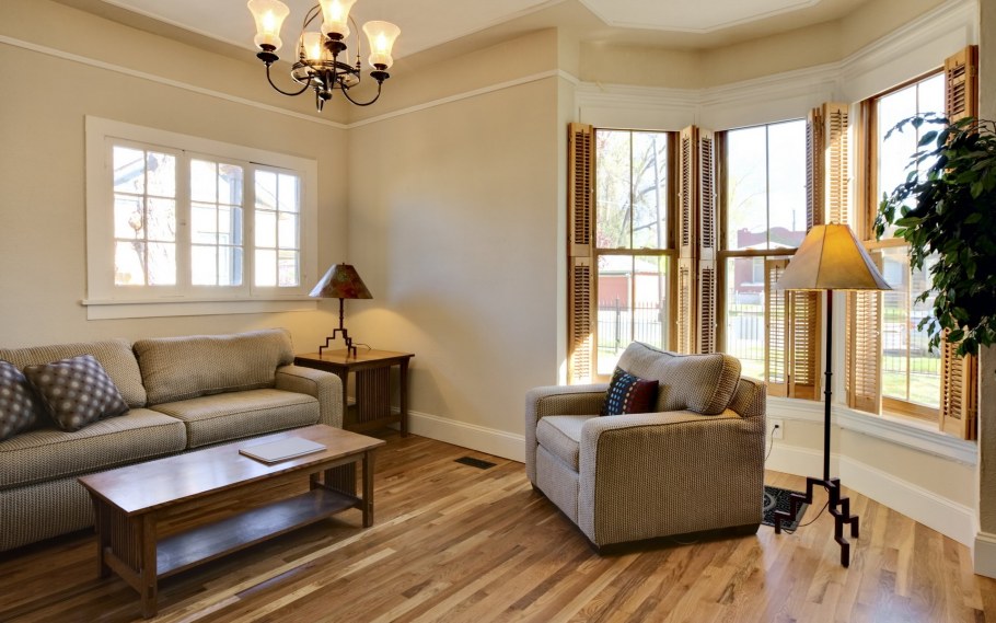 Окно в интерьере