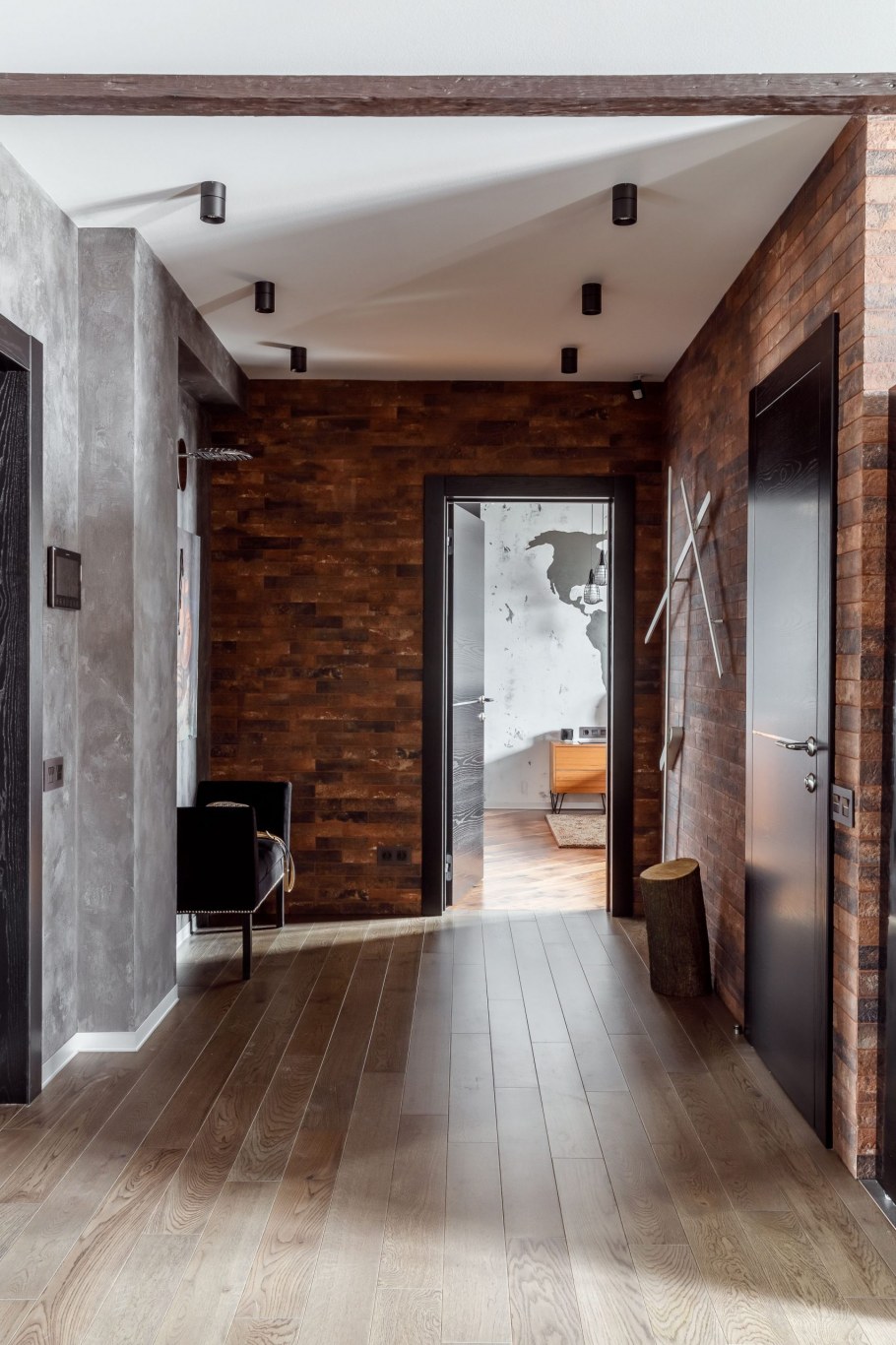 Плинтус в стиле лофт