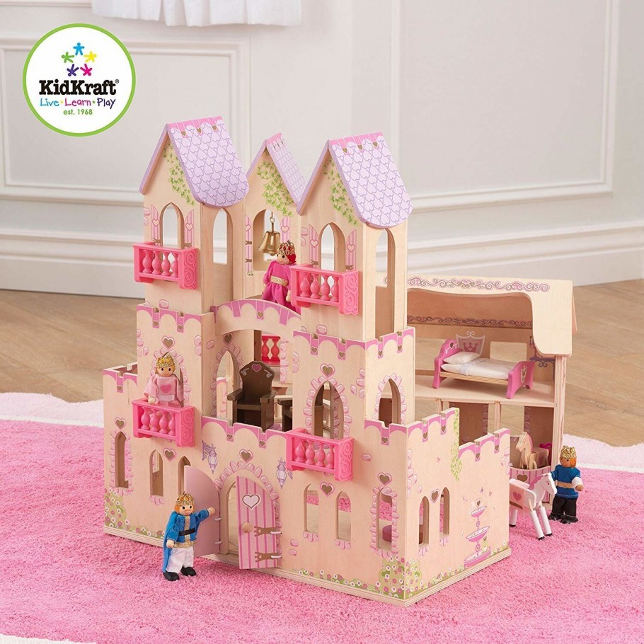 Кровать чердак замок принцессы